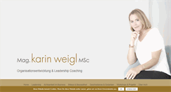 Desktop Screenshot of karin-weigl.at